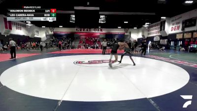 120 lbs Semifinal - Solomon Resnick, Capistrano Valley vs Leo Cabera-Nava, Murrieta Mesa