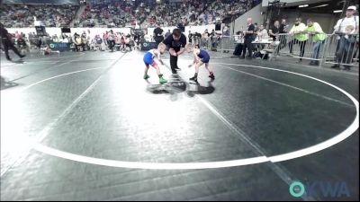 40 lbs Round Of 16 - Griffin Edmondson, Team Tulsa Wrestling Club vs Stetson Phillips, Smith Wrestling Academy