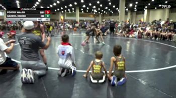 90 lbs Round 4 (6 Team) - Gabriel Rigdon, BMM/ Trailer Park Boyz vs Porter Walsh, BHWC/Florida Supreme Young Guns