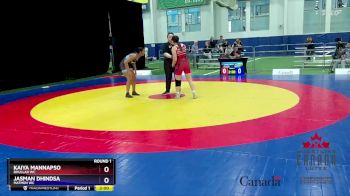 65kg Round 1 - Kaiya Mannapso, Bhullar WC vs Jasman Dhindsa, Matmen WC