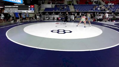 138 lbs Cons. Sub-rd Of 32 - Jacksen Carter, SD vs Cade Nieuwsma, ND