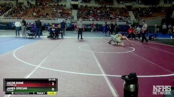 D1-175 lbs Semifinal - James Ofeciar, Tucson vs Jacob Done, Casteel HS