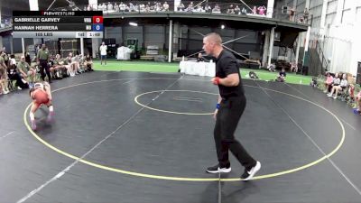 105 lbs Gabrielle Garvey, Virgina vs Hannah Herrera, Missouri