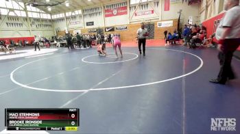 135 (137) Quarterfinal - Maci Stemmons, Monte Vista (Danville) vs Brooke Ironside, California (San Ramon)