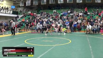 190 lbs Champ. Round 2 - Gavin Bowers, TINORA vs Jake Earnest, WADSWORTH