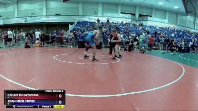 165 lbs Cons. Round 4 - Ethan Trowbridge, IL vs Ryan Muslimovic, IL