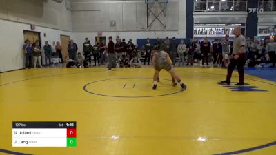 127 lbs R-64 - Gino Juliani, Canon-McMillan vs Jake Lang, Penn Trafford