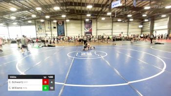 105 lbs Rr Rnd 3 - Cole Schwartz, Grit Mat Club Blue vs Chase Williams, Revival Pink