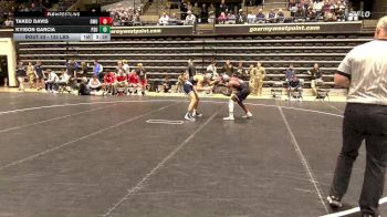 133 lbs Quarterfinal - Takeo Davis, Gardner-Webb vs Kyison Garcia, Penn State
