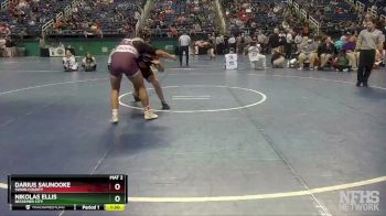 1A 182 lbs Semifinal - Nikolas Ellis, Bessemer City vs Darius Saunooke, Swain County