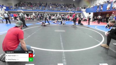 Consi Of 4 - Kase Karriman, Grove Takedown Club vs Dawson McElhany, Owasso Takedown Club