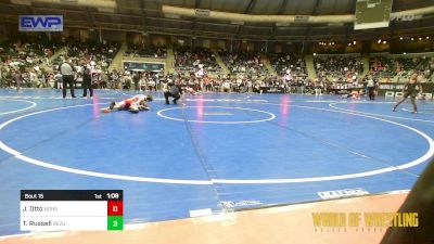 70 lbs Round Of 32 - Jayden Otto, North Desoto vs Tate Russell, ReZults Wrestling