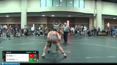 170 lbs Round 3 (6 Team) - Garron Maddox, Contenders Wrestling Academy Blue vs Render Hada, Panhandle All- Stars