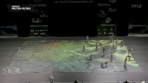 Milton HS (GA) "Milton GA" at 2025 WGI Guard World Championships