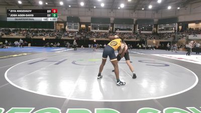190-4A/3A Quarterfinal - Josh Agen-Davis, Catonsville vs Ziya Khozugov, Quince Orchard