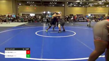 Match - Santiago Gomez, Camp Verde Wrestling Club vs Carlos Bedoya, King High School - Riverside