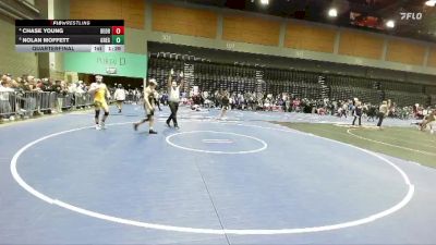 157 lbs Quarterfinal - Nolan Moffett, Gregori vs Chase Young, Del Oro