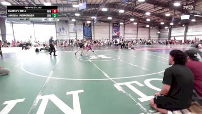 100 lbs Rr Rnd 2 - Katelyn Bell, Knights Wrestling Club vs Amelia Iremonger, Diesel Wrestling Academy