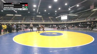 220 lbs Consi Of 4 - Masiah Moton, Chesapeake vs Marcus Terry, Odenton