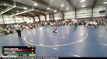 75 lbs 1st Place Match - Wyatt Sweitzer, Sanderson Wrestling Academy vs Nikolai Tibbs, Ravage Wrestling Club