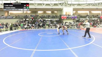 157 lbs Quarterfinal - Cael Loria, Xavier vs Yaxier Rivera, East Hartford