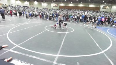 49 lbs Quarterfinal - Gary Oakes, Gladiator Wrestling vs Frank Swickard, Gold Rush Wrestling