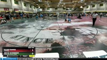 132 lbs Cons. Round 2 - Bryce Schneider, Napoleon Royal Force vs Elijah Ramos, Killdeer