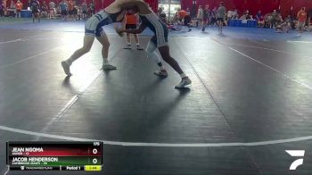 175 lbs Round 2 (4 Team) - Jean Ngoma, Xavier vs Jacob Henderson, Cambridge-Isanti
