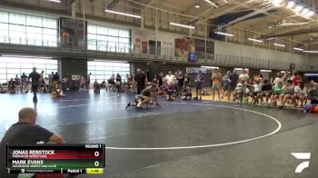 120 lbs Round 1 - Jonas Rebstock, Predator Wrestling vs Mark Evans, Ascension Wrestling Club
