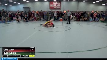 102 lbs Quarterfinal - Zack Hudson, Virginia Elite Wrestling Club vs Jake Lauby, Nova WC