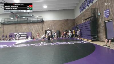 115 lbs Round 3 (6 Team) - Christian Ward, Herders vs Griggs Gardner, Saratoga Middle School
