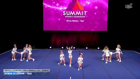 Strive Allstars - Teal [2026 L1 Junior - D2 - Small - A Semis] 2026 The D2 Summit