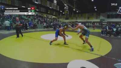 144 lbs Cons. Round 4 - Ricarte Guro, Mira Mesa vs Jackson Golding, Bakersfield