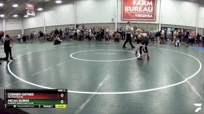 67 lbs Cons. Round 4 - Conner Haynes, VB FIGHTHOUSE vs Micah Burns, Ranger Wrestling Club