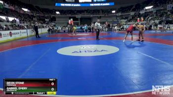 7A 152 lbs Semifinal - Devin Stone, Thompson vs Gabriel Emery, Grissom Hs