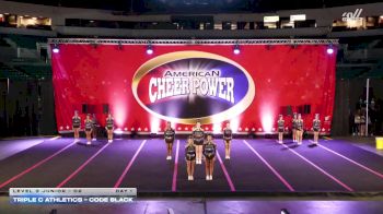 Triple C Athletics - Code Black [2026 L3 Junior - D2 Day 1] 2026 Cheer Power Trenton Showdown