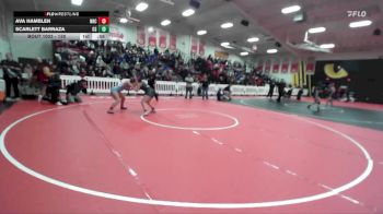135 lbs Cons. Round 4 - Ava Hamblen, Norco vs Scarlett Barraza, Canyon Springs