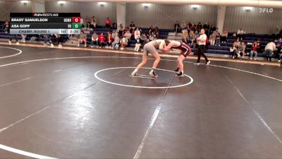 197 lbs Champ. Round 1 - Asa Goff, Vanguard vs Brady Samuelson, Colorado Mesa University