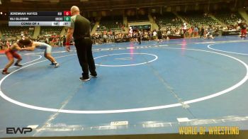135 lbs Consi Of 4 - Jeremiah Hayes, Red Cobra Westling Academy vs Eli Glover, Orchard South WC