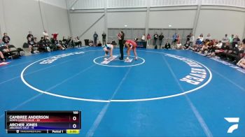 180 lbs Round 5 (6 Team) - Cambree Anderson, North Dakota Blue vs Archer Jones, Arkansas Gold