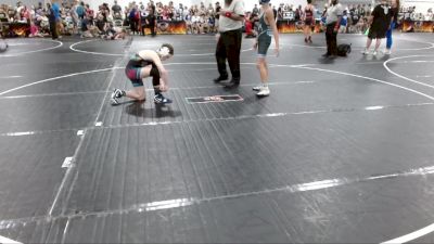115 lbs Round 1 - Eli Lorang, Mighty Warriors Wrestling Acad vs Sebastian Stsiapanau, Roundtree Wreslting Academy