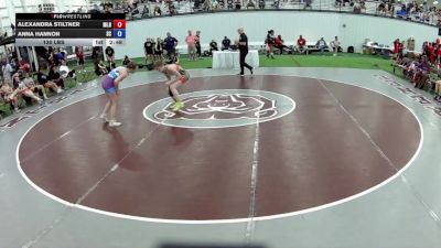 120 lbs Alexandra Stiltner, Michigan Blue vs Anna Hannon, South Carolina