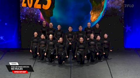 Ecole de Danse Dan-Zaa - No Rules [2025 Open Hip Hop Semis] 2025 The Dance Worlds