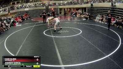 127 lbs Round 1 (4 Team) - Andrew Garcia, Saint Pius X (Kansas City) vs Cade Elzen, Stillwater