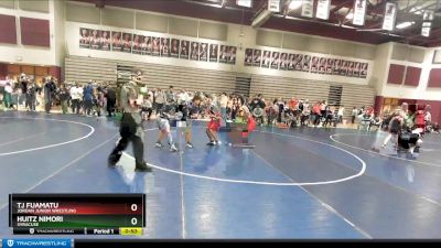 105+ Cons. Semi - Huitz Nimori, SYRACUSE vs TJ Fuamatu, Jordan Junior Wrestling