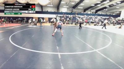 149 lbs Cons. Round 2 - Christian Knuckles, Liberty vs Charles Loucks, Brockport