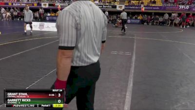 125 lbs Semis & 3rd Wb (16 Team) - Garrett Ricks, Wyoming vs Grant Stahl, Central Michigan