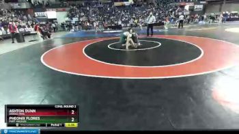 2A 126 lbs Cons. Round 2 - Ashton Dunn, Shadle Park vs Pheonix Flores, Port Angeles