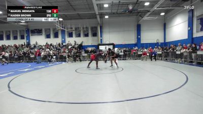 215 lbs Consi Of 8 #2 - Manuel Mengata, Tewksbury vs Kaiden Brown, Springfield Central