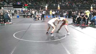 98 lbs Round Of 32 - Luke Pothos, F.l.o.w. vs Baine Kitchen, Old Bridge